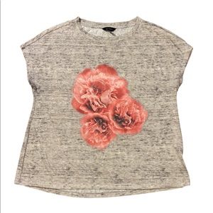 NICOLE MILLER Graphic floral top